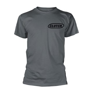 CLUTCH Classic Logo Black/Grey, Tシャツ