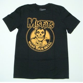 【即納】MISFITS Want Your Skull, Tシャツ