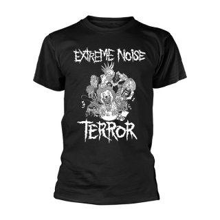 EXTREME NOISE TERROR In It For Life White, Tシャツ