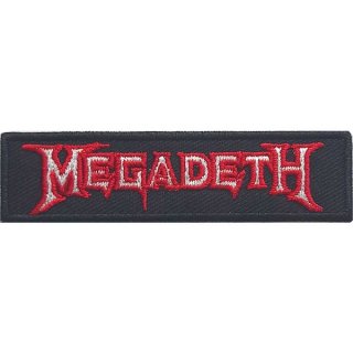 MEGADETH Logo Outline, パッチ