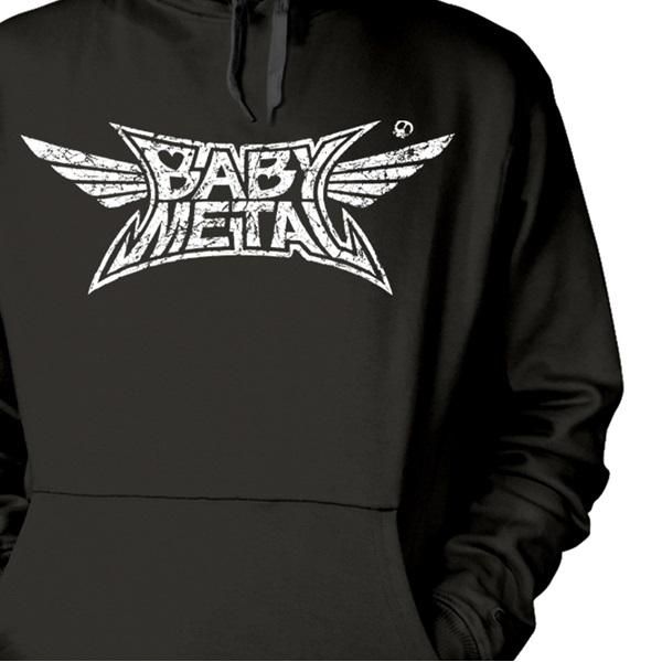 BABY L ベビーメタル 手書きロゴ総柄パーカー L ブラック（新品） 2025年最新】BABYMETAL ベビーメタル パーカーの人気アイテム