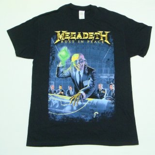 【即納】MEGADETH Rust In Peace 30th Anniversary, Tシャツ