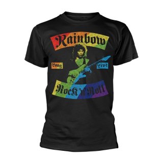 RAINBOW Long Live Rnr Rainbow, Tシャツ