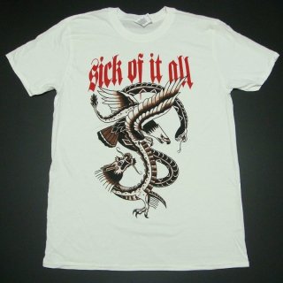 ¨ǼSICK OF IT ALL Eagle White, T