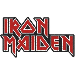 IRON MAIDEN Logo Cut Out, ѥå