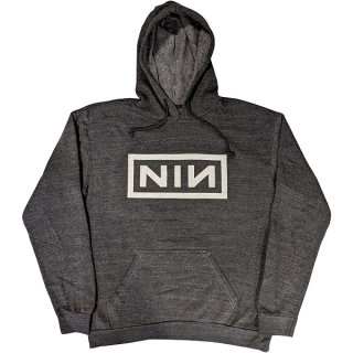NINE INCH NAILS Classic Logo Grey, パーカー