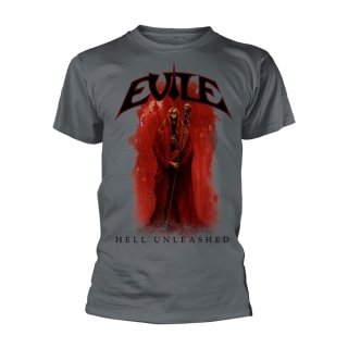 EVILE Hell Unleashed Charcoal, Tシャツ