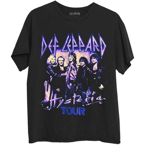 新品　2023 モトリークルー×デフレパード　ヒステリアワールドツアー　Tシャツ Hysteria Tour T-Shirt - Def Leppard Official Store