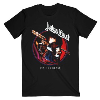 JUDAS PRIEST Stained Class Album Circle, Tシャツ