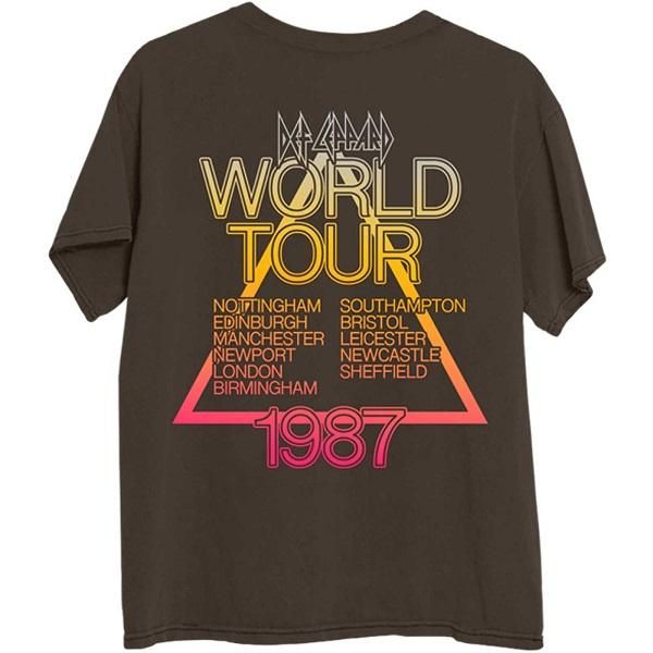 新品 2023 モトリークルー×デフレパード ヒステリアワールドツアー Tシャツ DEF LEPPARD Hysteria World Tour, Tシャツ - メタルTシャツ専門