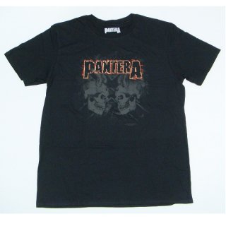 【即納】PANTERA Watermarked Skulls, Tシャツ