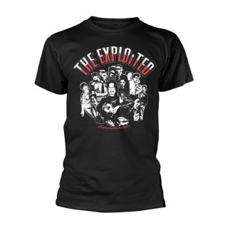 THE EXPLOITED Barmy Army Blk, Tシャツ