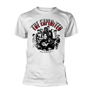THE EXPLOITED Barmy Army Wht, Tシャツ