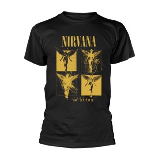 NIRVANA In Utero Grid, Tシャツ