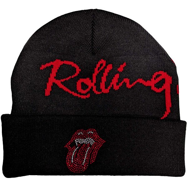 THE ROLLING STONES Embellished Classic Tongue