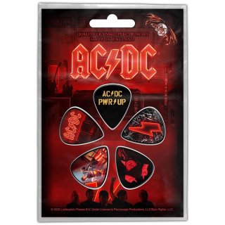 AC/DC Pwr-Up, ギターピック(5枚セット)