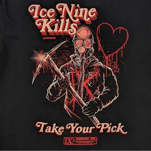 Ice Nine Kills T Shirt - Cross Swords