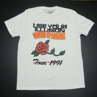 【即納】GUNS N' ROSES Use Your Illusion Tour 1991, Tシャツ