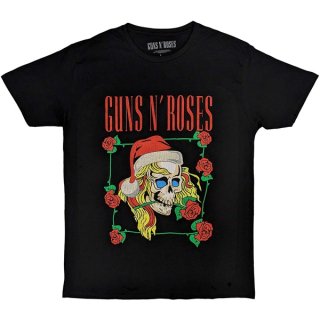GUNS N' ROSES Holiday Skull, Tシャツ