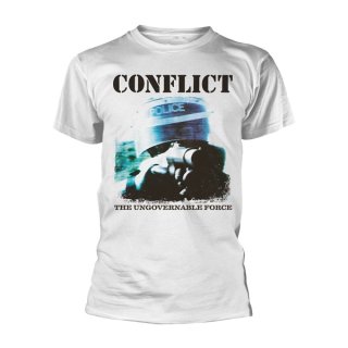 CONFLICT The Ungovernable Force Wht, Tシャツ