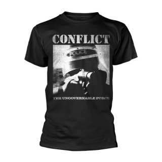 CONFLICT The Ungovernable Force Blk, Tシャツ