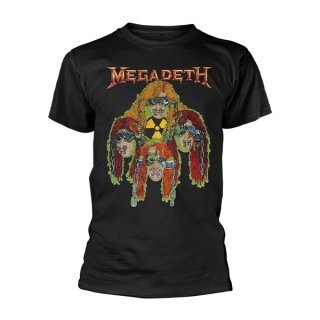 MEGADETH Nuclear Glow Heads, Tシャツ