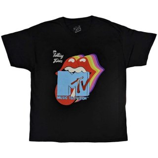 MTV Rolling Stones Rainbow Shadow Tongue, T