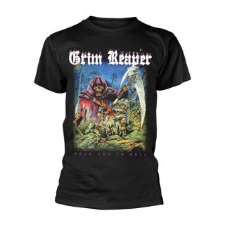 GRIM REAPER Rock You To Hell, Tシャツ