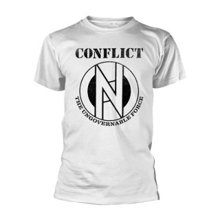 CONFLICT Standard Issue White, Tシャツ
