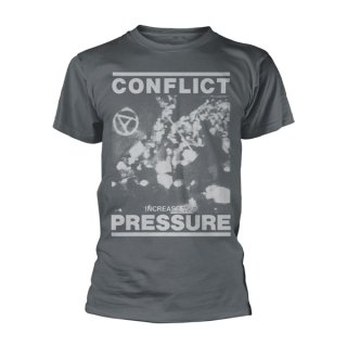 CONFLICT Increase The Pressure Grey, Tシャツ