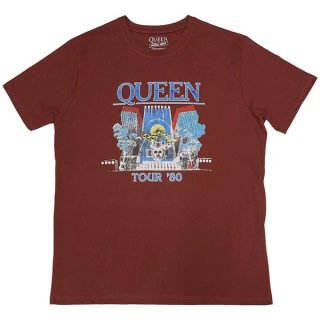 QUEEN Tour '80 Red, Tシャツ