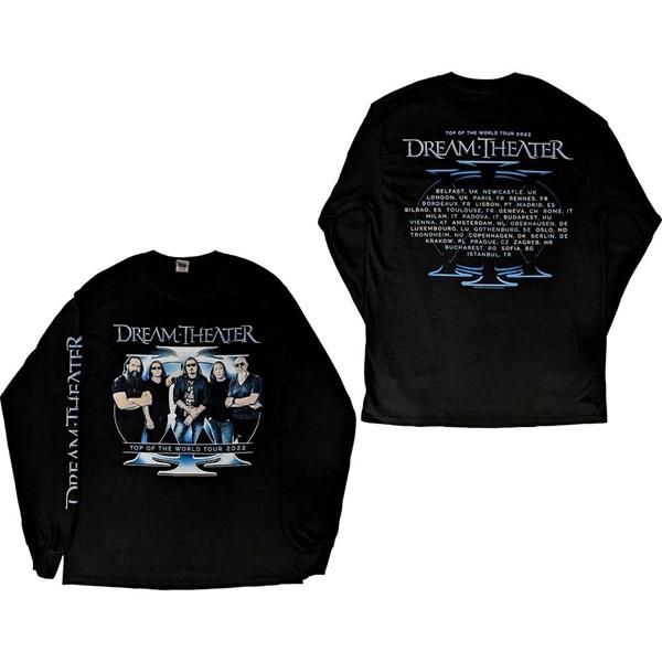 DREAM THEATER Band Photo Totw Tour 2022, ロングTシャツ DREAM THEATER Band Photo Totw Tour 2022, ロングTシャツ