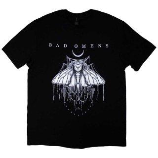 BAD OMENS Moth Blk, T