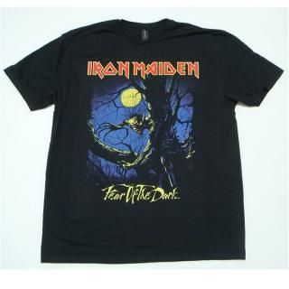 【即納】IRON MAIDEN Fear Of The Dark Moonlight, Tシャツ