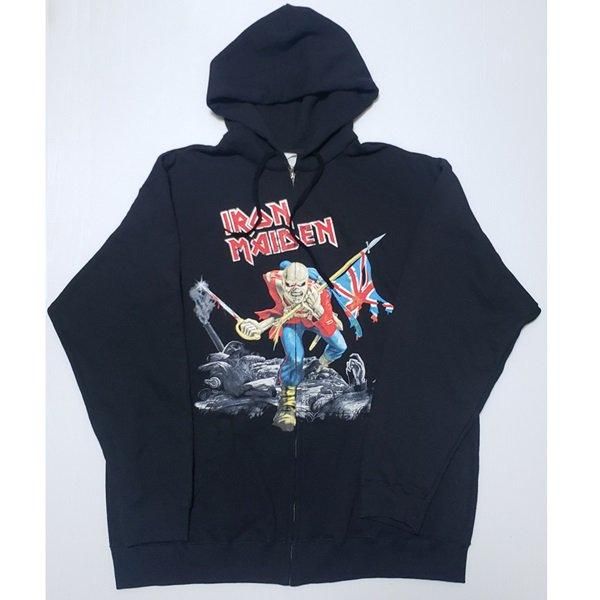 Iron Maiden Trooper アイアン・メイデン フード付きパーカー hoodie men's Iron Maiden - Trooper - Metal-Kids - 544-38-8