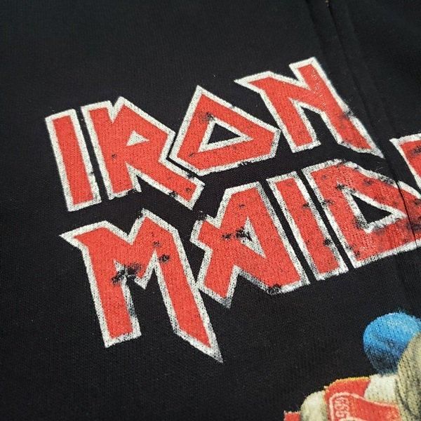 Iron Maiden Trooper アイアン・メイデン フード付きパーカー hoodie men's Iron Maiden - Trooper - Metal-Kids - 544-38-8