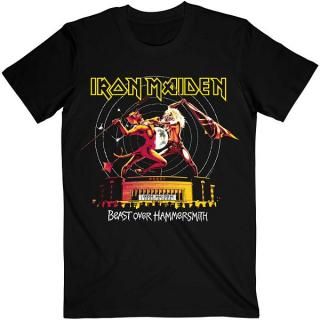 【即納】IRON MAIDEN Beast Over Hammersmith Eddie & Devil Tonal, Tシャツ