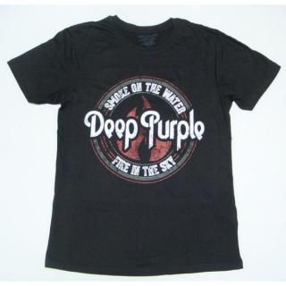 【即納】DEEP PURPLE Smoke Circle, Tシャツ