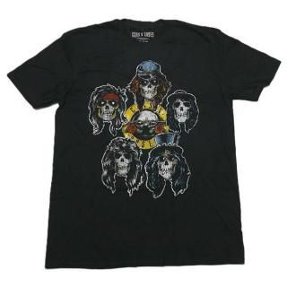 【即納】GUNS N' ROSES Vintage Heads, Tシャツ