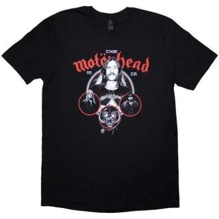 MOTORHEAD 50 Years Band Circles Black, T