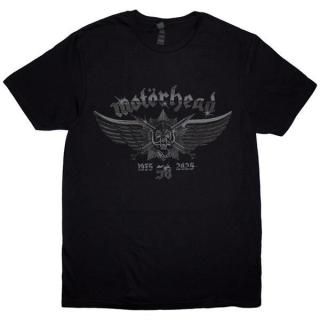 MOTORHEAD 50 Years Wings Badge Black, T