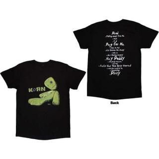 【即納】KORN Issues Tracklist Black, Tシャツ