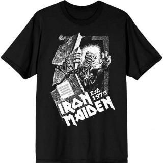 IRON MAIDEN Est. 1975 No Prayer Grave, T