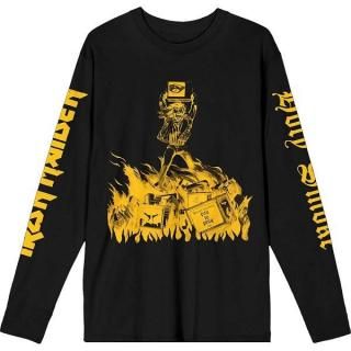IRON MAIDEN Holy Smoke Isolated Yellow, T