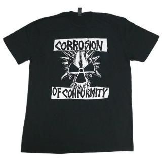 CORROSION OF CONFORMITY Skull Logo 1 Black, T