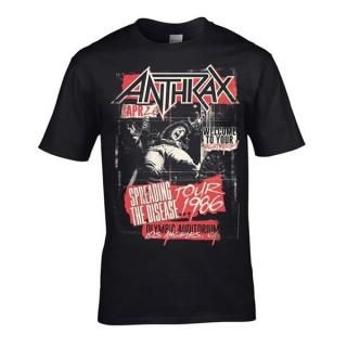 ANTHRAX グラフィックTシャツ ブラック 7933b398de846e26cf81237c7ddd8b