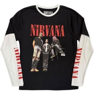 NIRVANA In Utero Band Photo, T