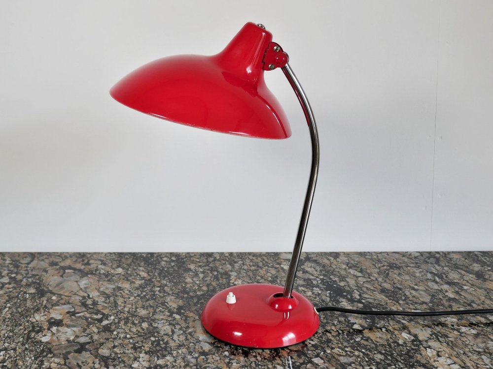 Kaiser Idell model 6786 Desk Lamp Red