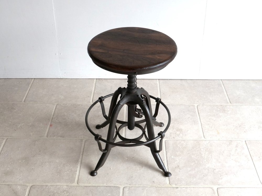 vintage model Iron stool  ġ type-A