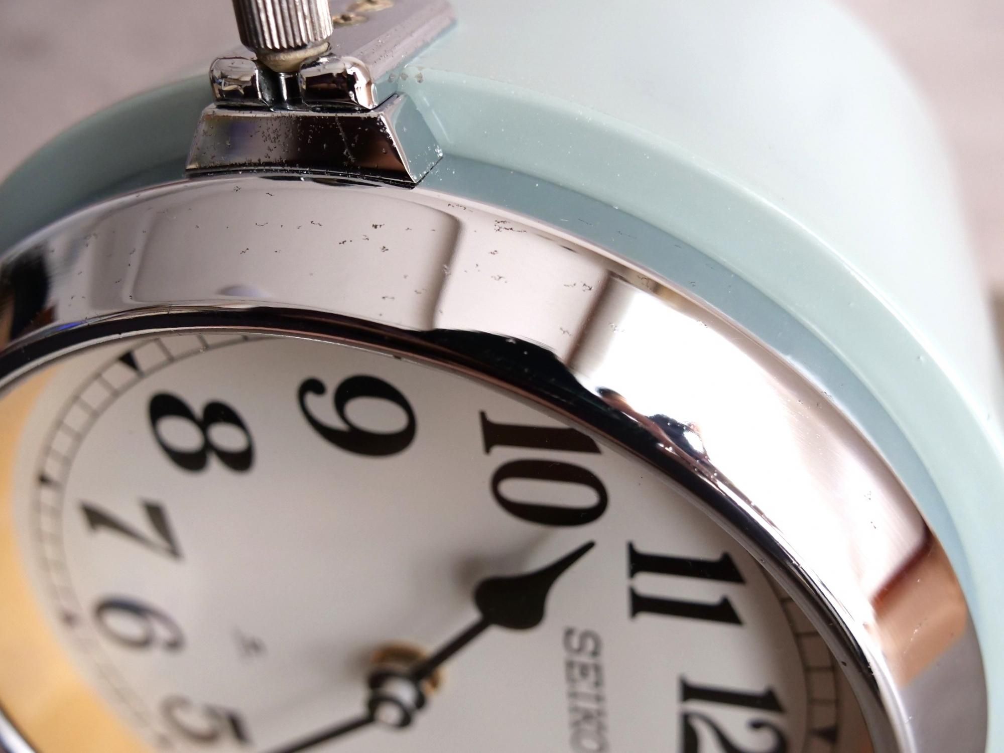 未使用｜アントス両面時計（グレー） 両面時計 Antos アントス 両面時計 ミリタリークロック 掛置き